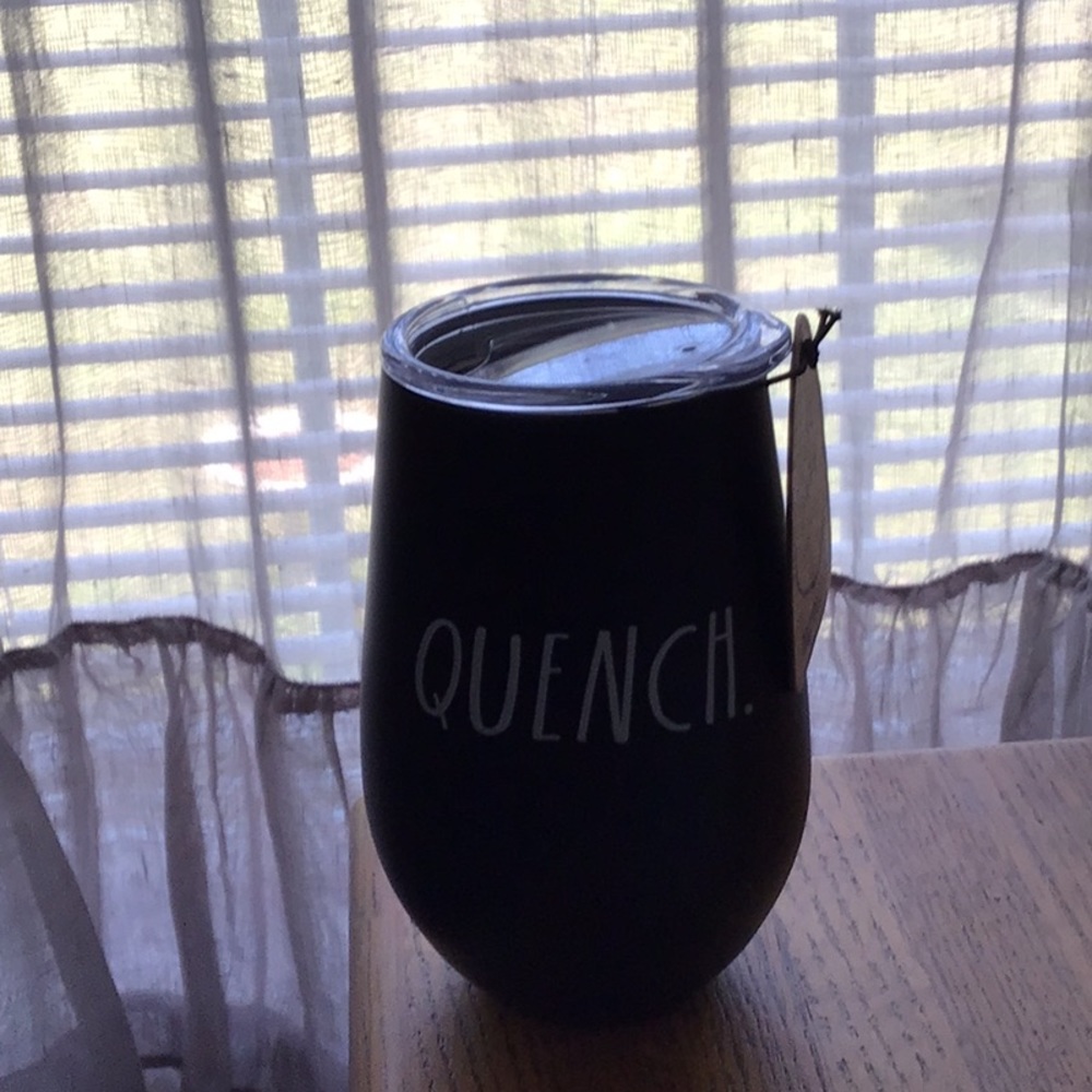 Rae Dunn Quench sipper/tumbler 5 1/4 tall